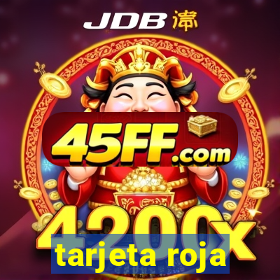 tarjeta roja